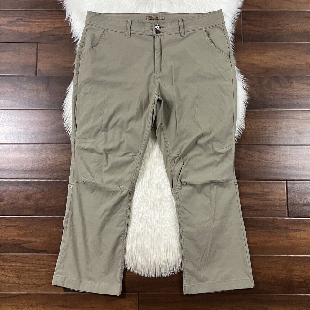 Prana Plus Size 18 W Khaki Halle Pants